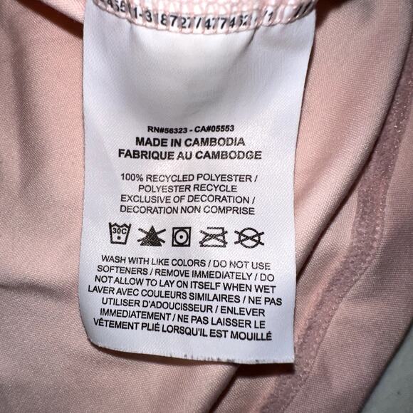 Nike Dri Fit Womens Size Small Pink T-Back Pullover Sleeveless Light Tank Top - Picture 4 of 6